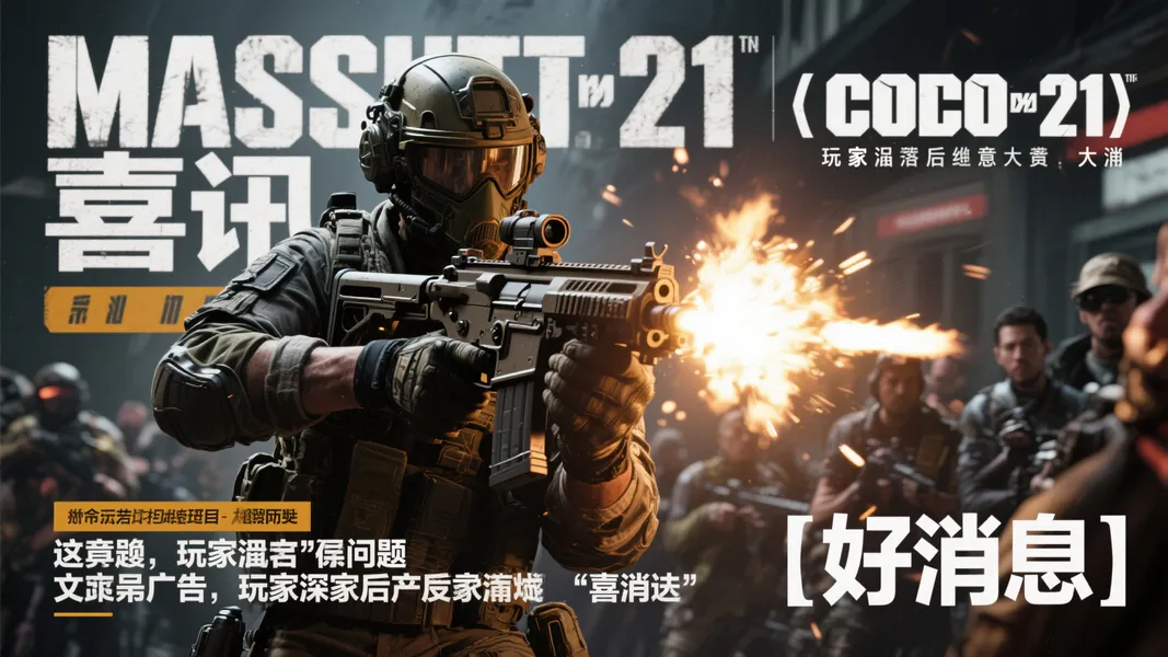 《COD21》玩家大量流失，粉丝却欢呼：这是转机！
