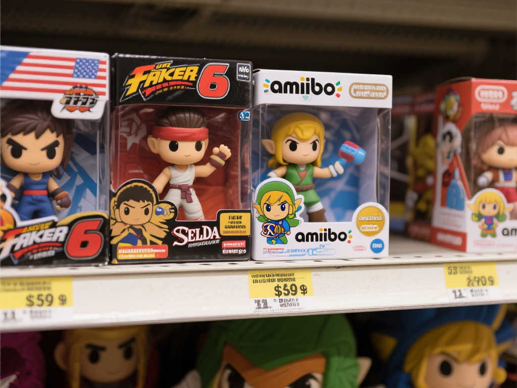 美国零售商提高《街霸6》与《塞尔达》amiibo玩偶售价